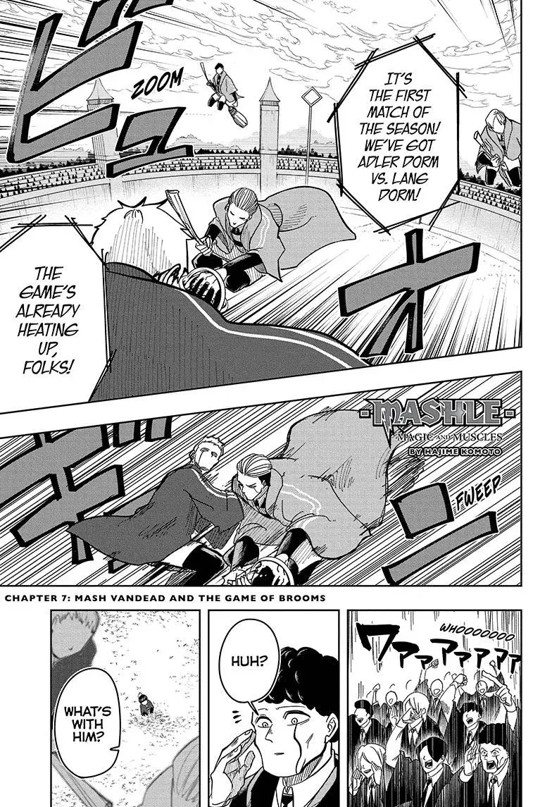 Mashle: Magic and Muscles, chapter 7, page 1