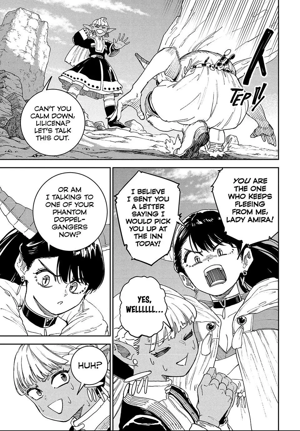 The Journey of a Dark Elf with Fading Powers, chapter 1, page 14