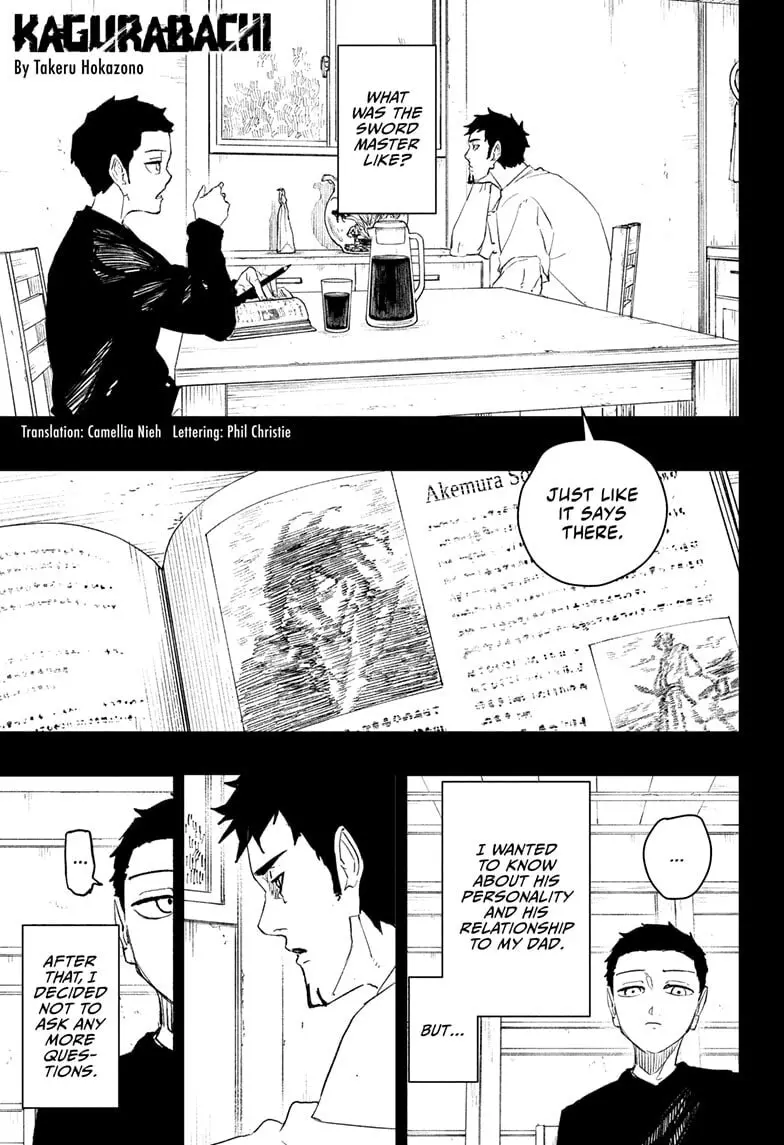 Kagurabachi, chapter 106, page 1