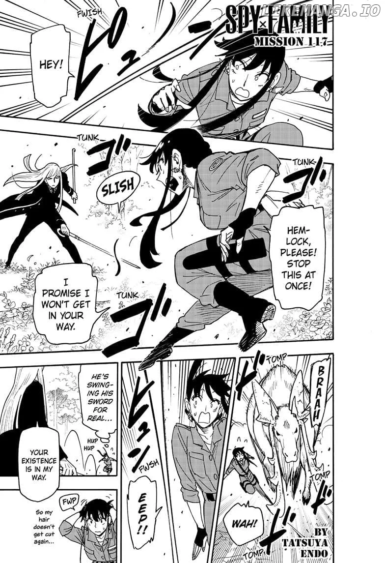 SPY x FAMILY Manga, chapter 117, page 1
