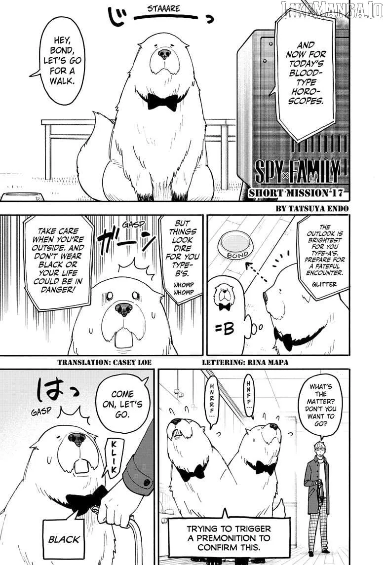 SPY x FAMILY Manga, chapter 120.5, page 1