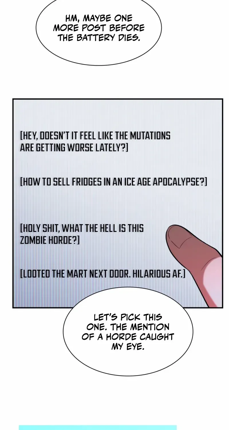 Office Worker in the Ice Age Apocalypse, chapter 25, page 61