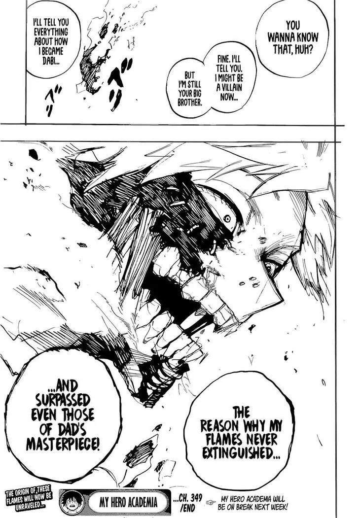 My Hero Academia, chapter 349, page 14