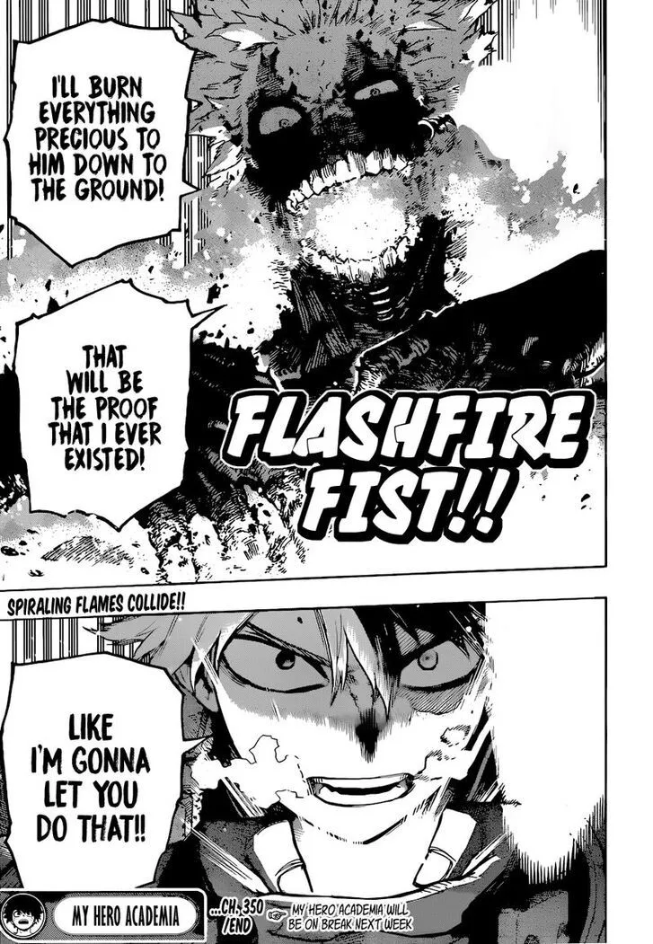 My Hero Academia, chapter 350, page 17