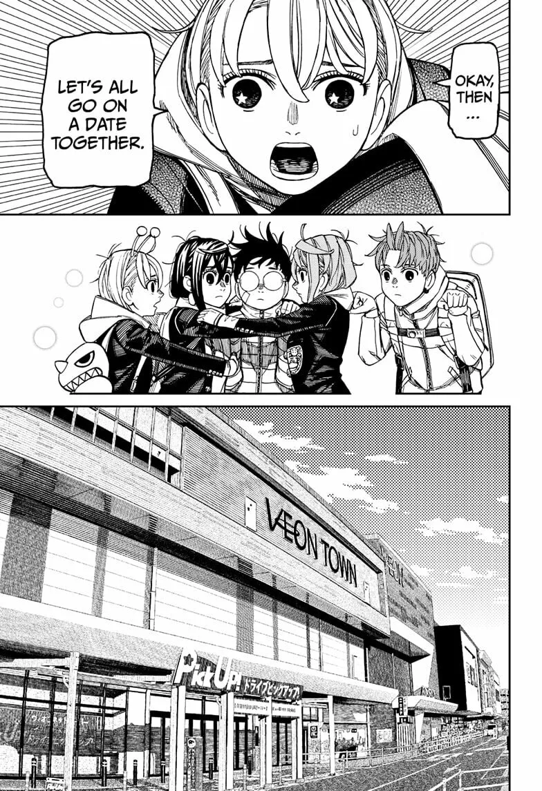 Dandadan Manga, chapter 221, page 17
