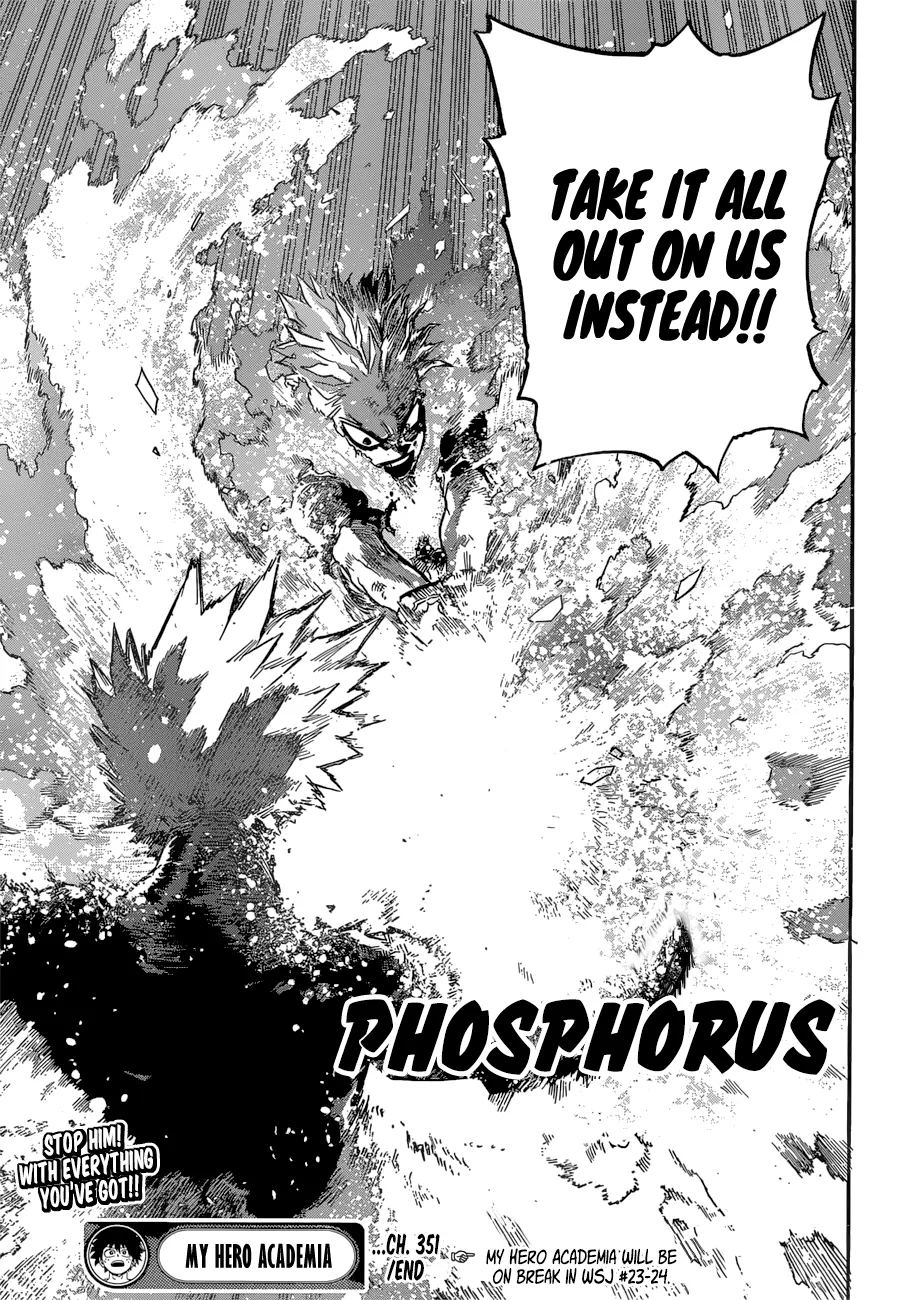 My Hero Academia, chapter 351, page 16