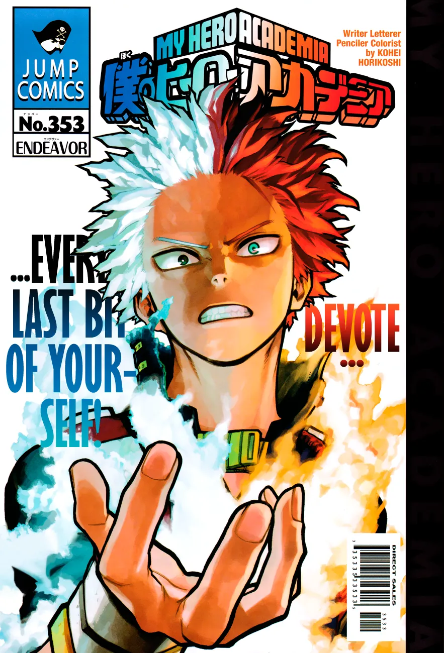 My Hero Academia, chapter 353, page 1