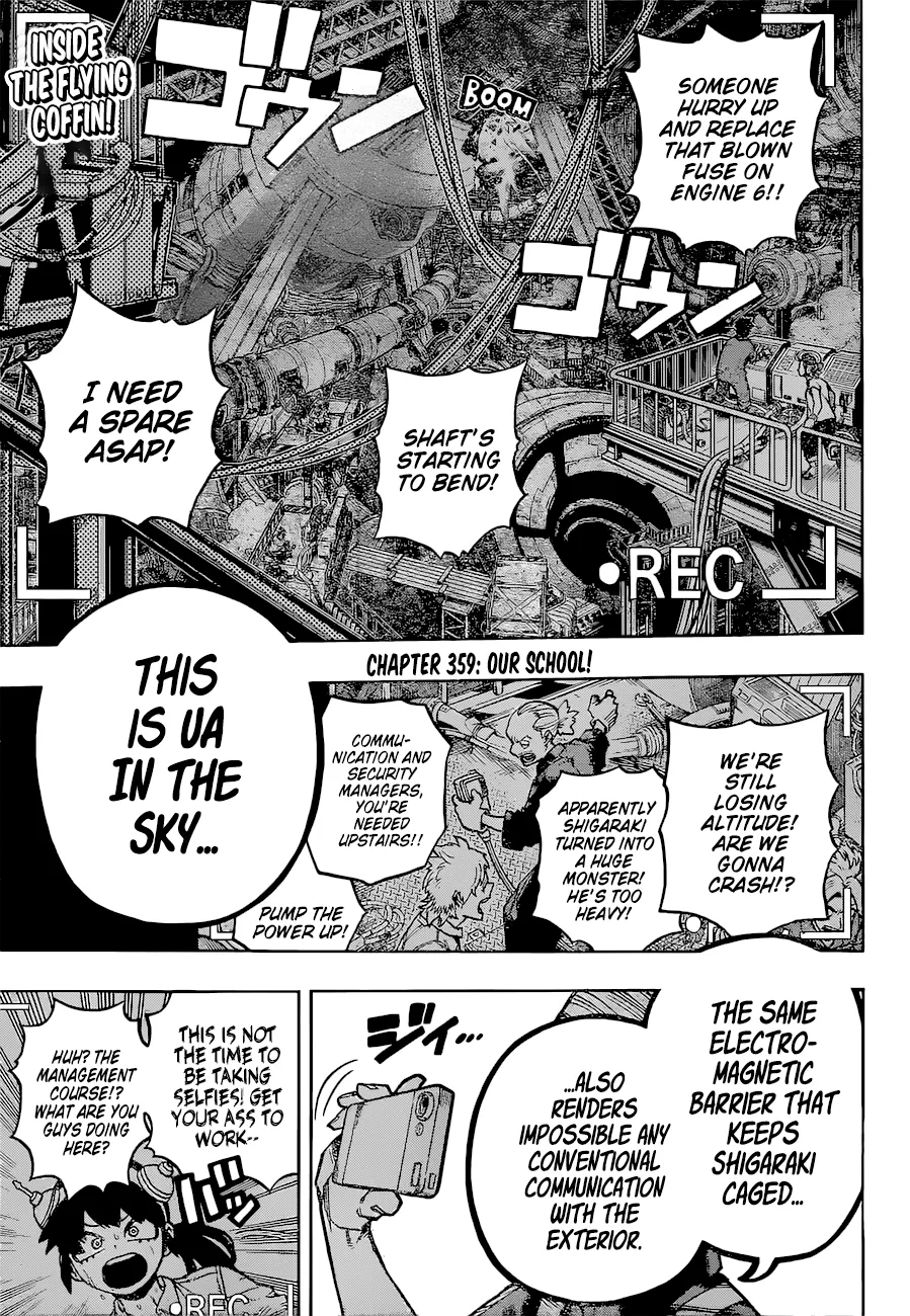 My Hero Academia, chapter 359, page 4