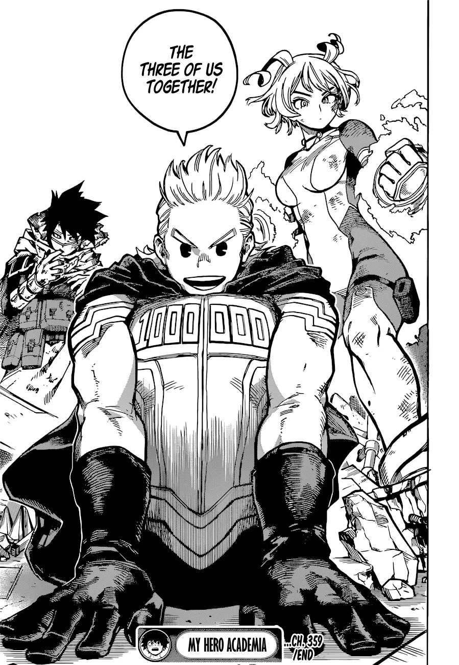My Hero Academia, chapter 359, page 17
