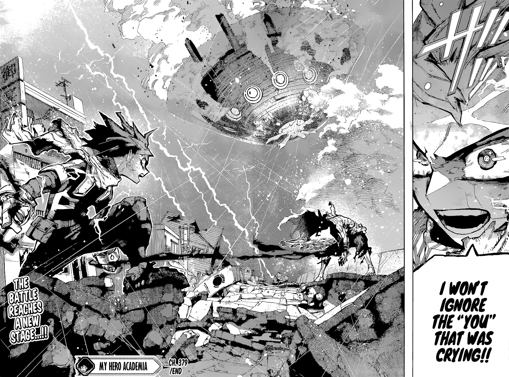 My Hero Academia, chapter 379, page 14