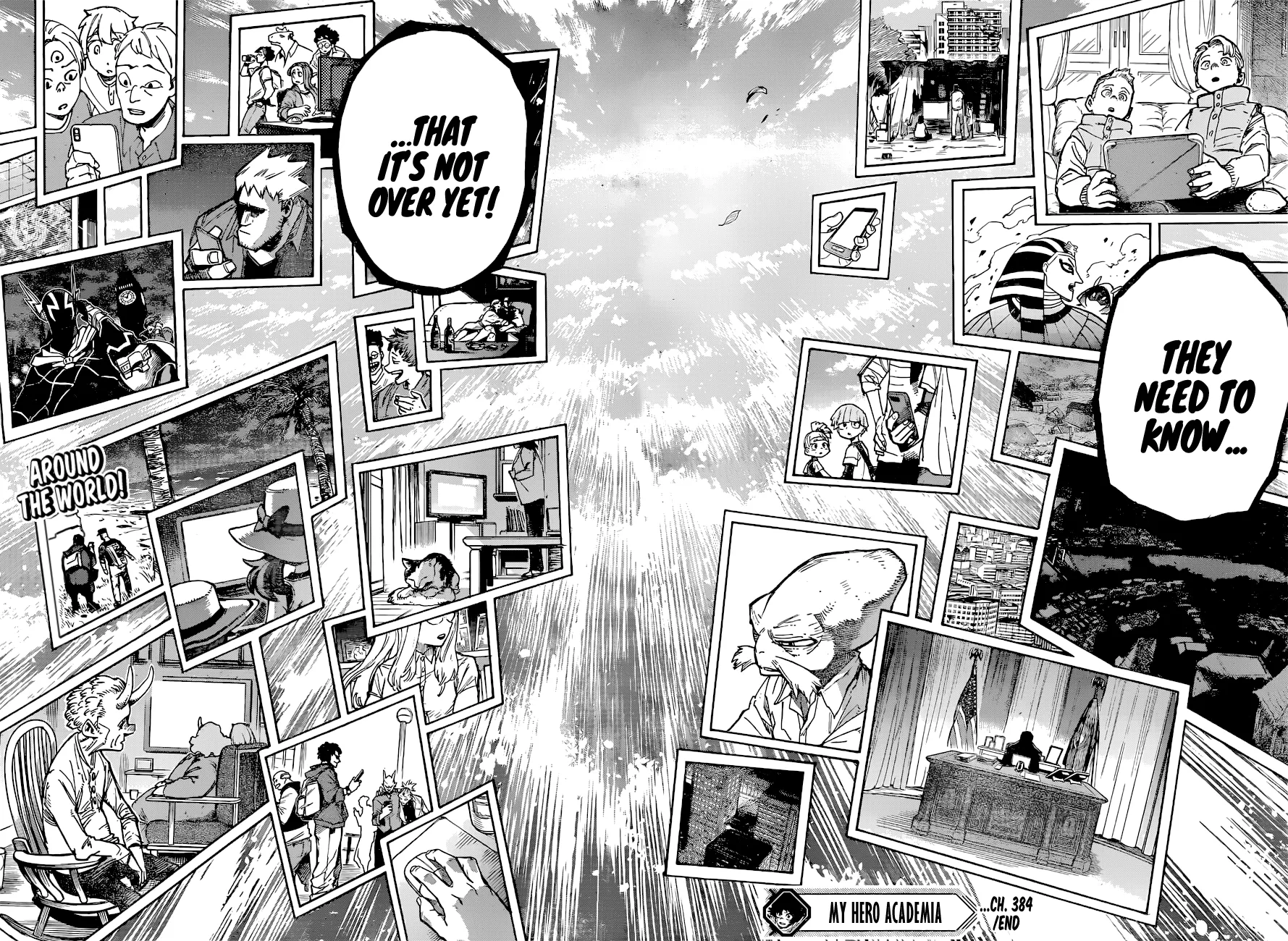 My Hero Academia, chapter 384, page 15