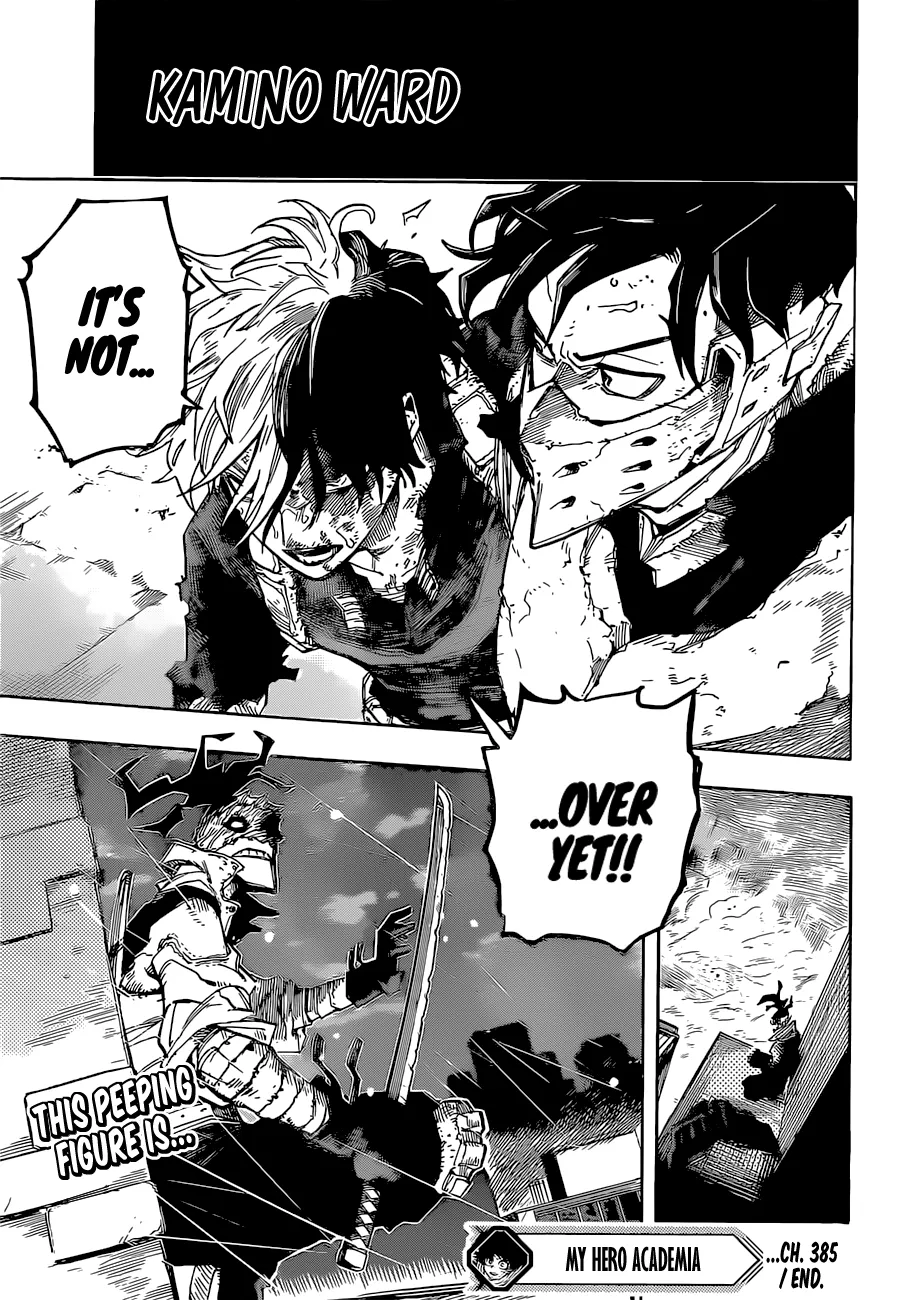 My Hero Academia, chapter 385, page 17