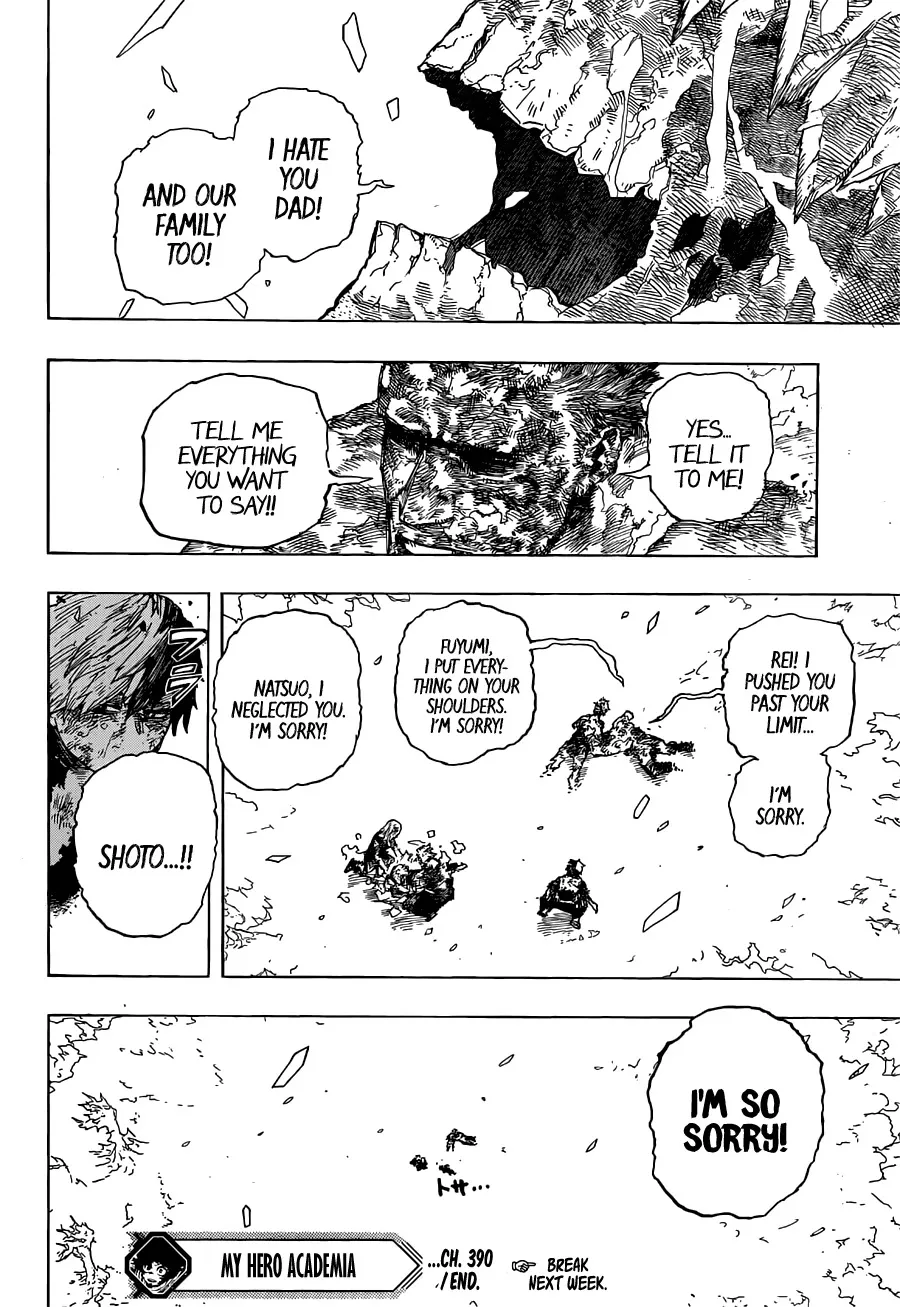My Hero Academia, chapter 390, page 11
