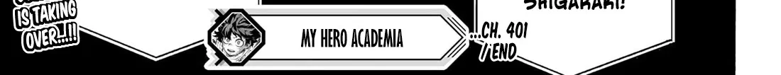 My Hero Academia, chapter 401, page 30