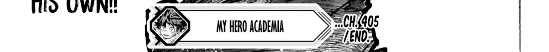 My Hero Academia, chapter 405, page 27