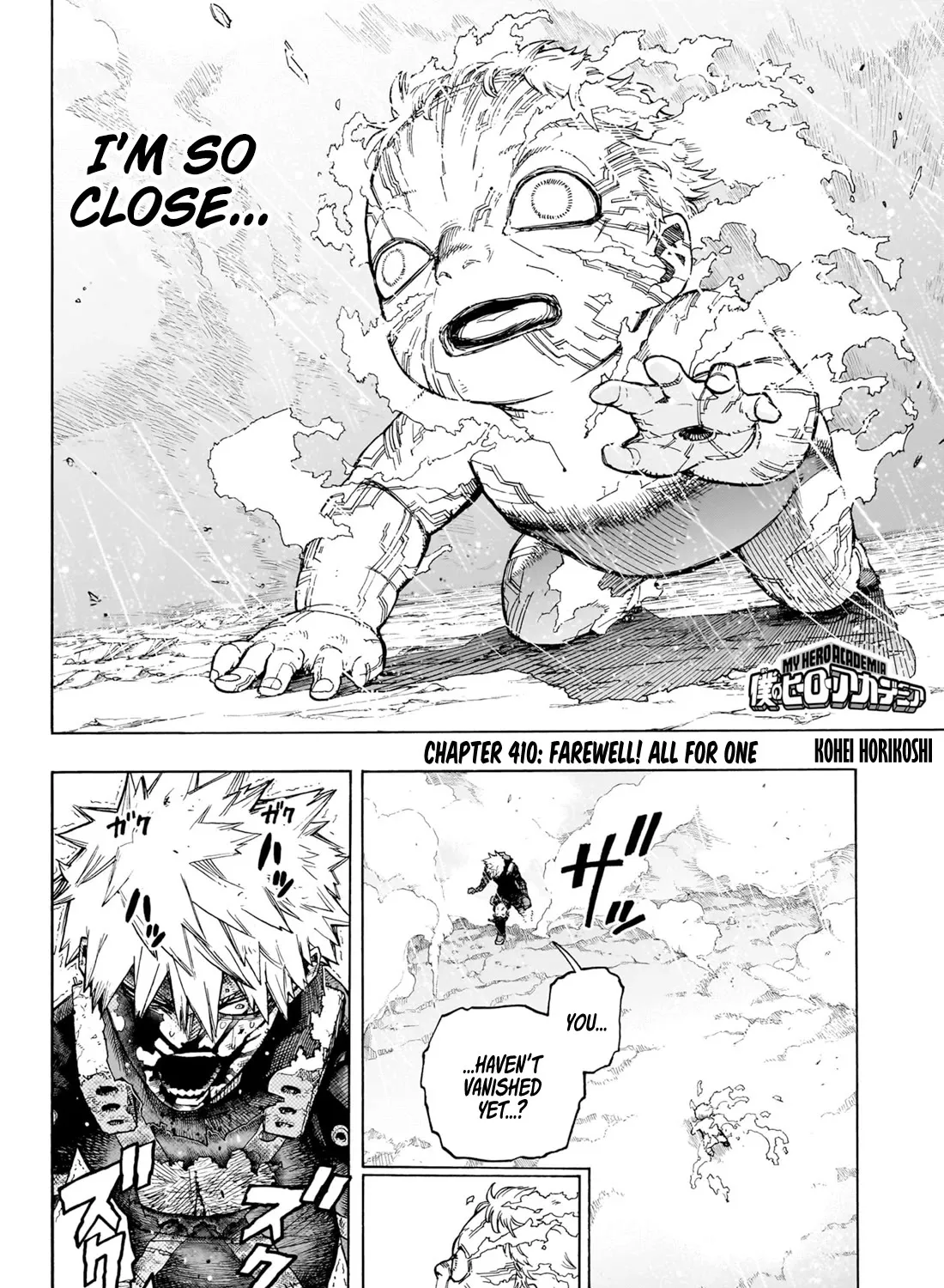 My Hero Academia, chapter 410, page 3