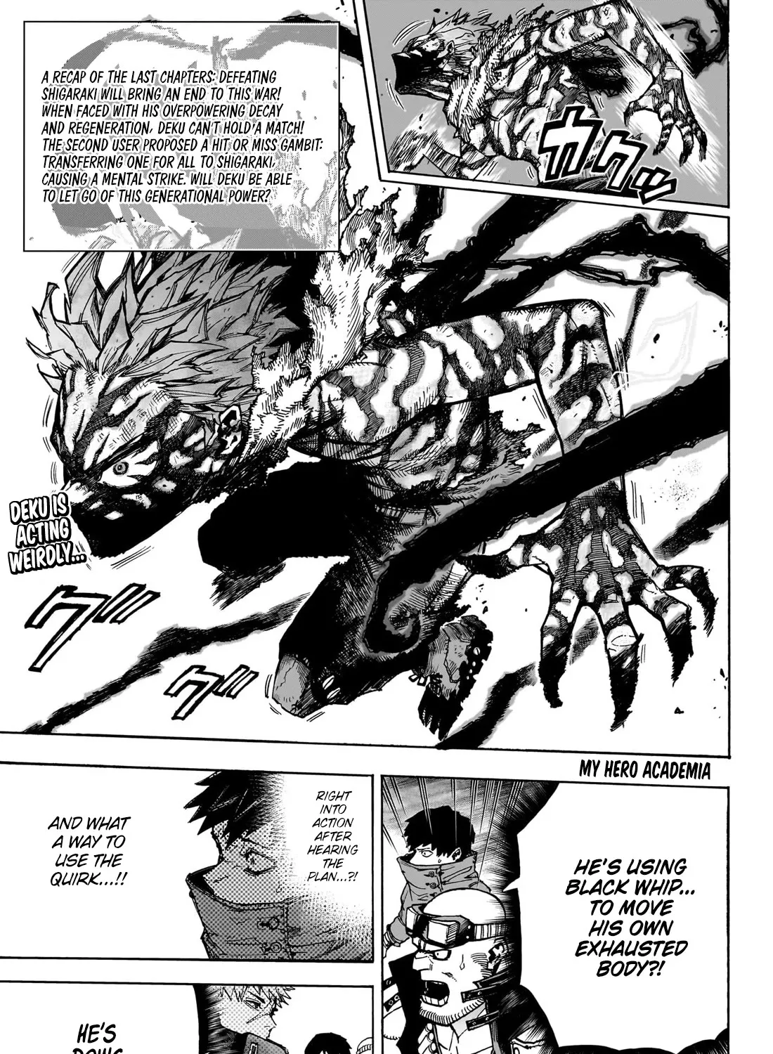 My Hero Academia, chapter 414, page 1