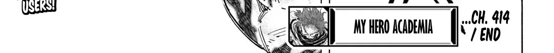 My Hero Academia, chapter 414, page 28