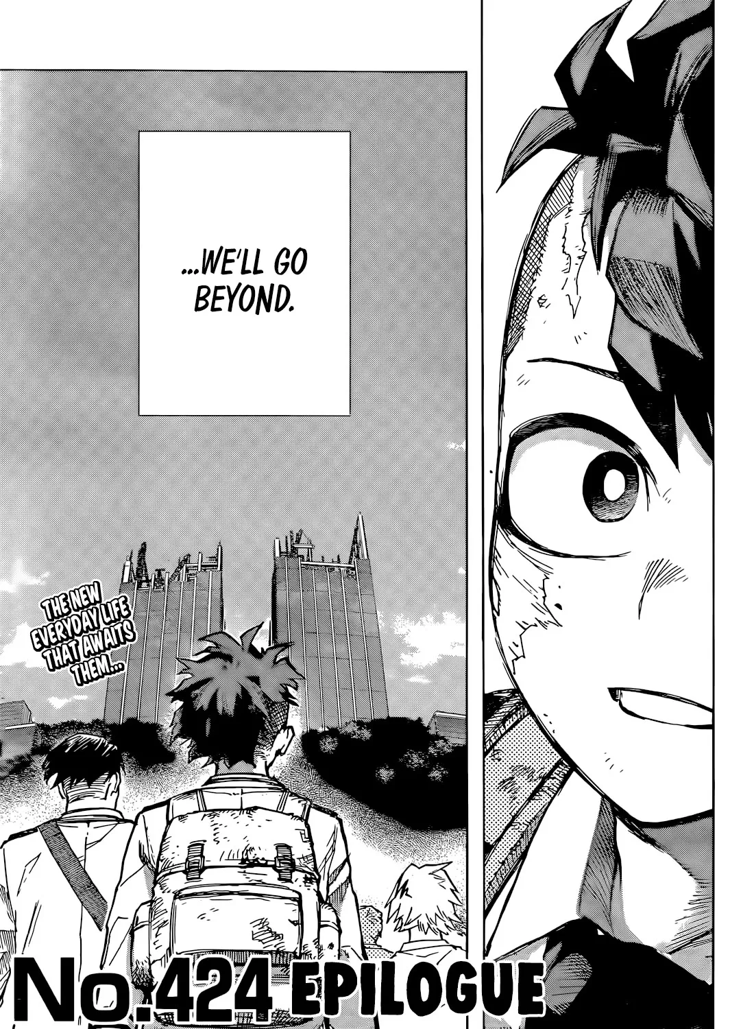My Hero Academia, chapter 424, page 28