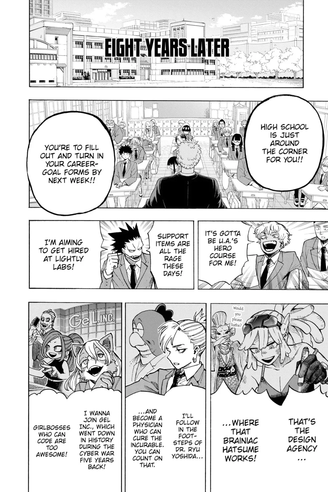 My Hero Academia, chapter 430, page 5