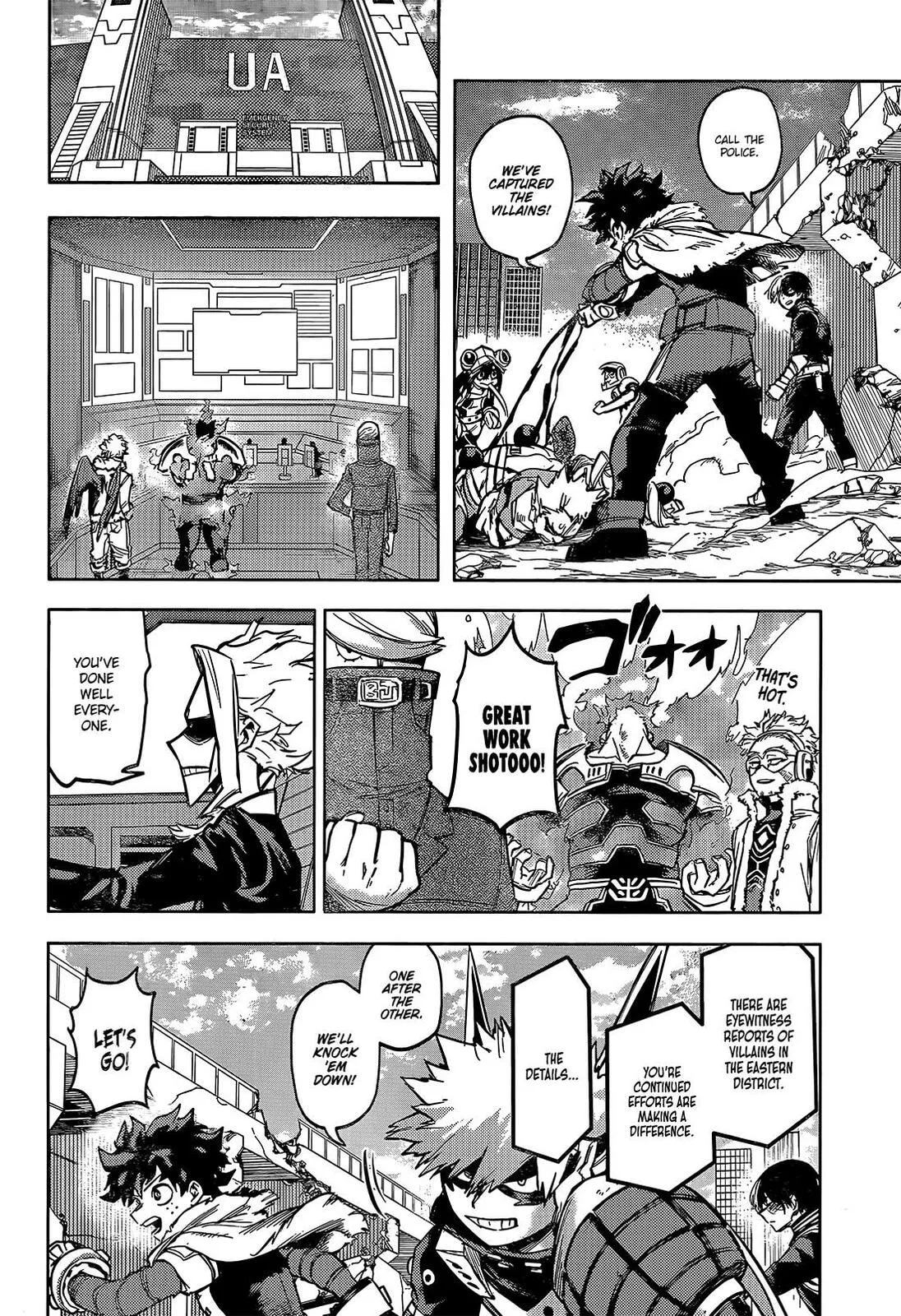 My Hero Academia, chapter 430.5, page 14
