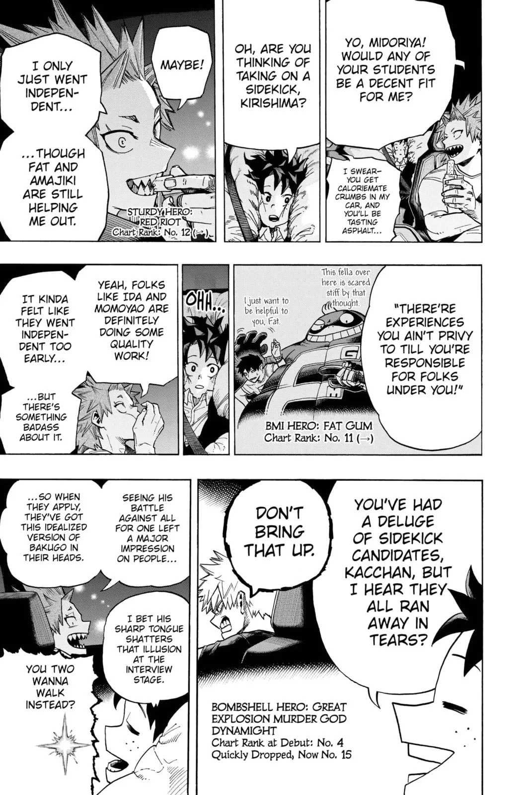 My Hero Academia, chapter 431 END, page 12