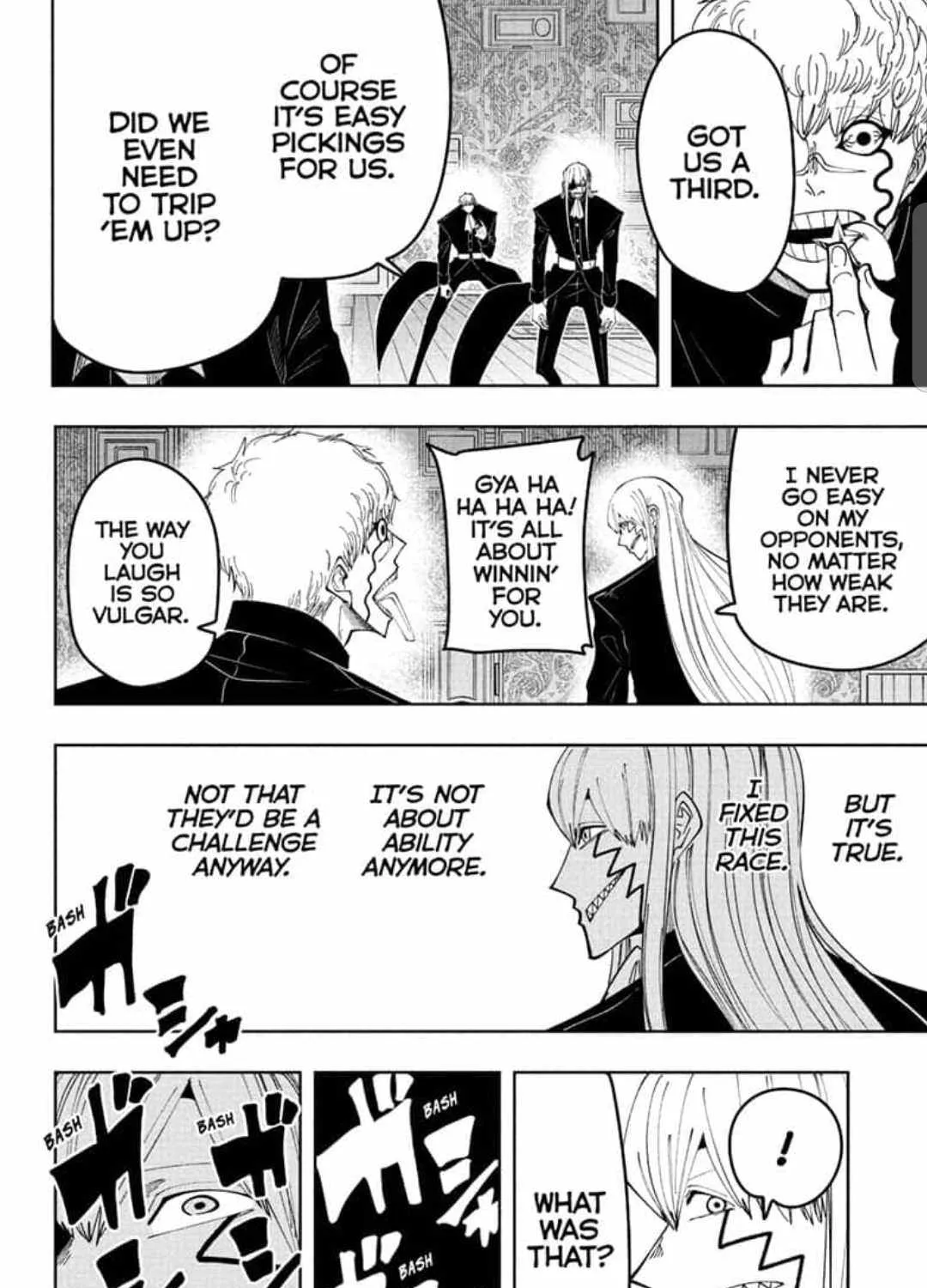 Mashle: Magic and Muscles, chapter 83, page 35
