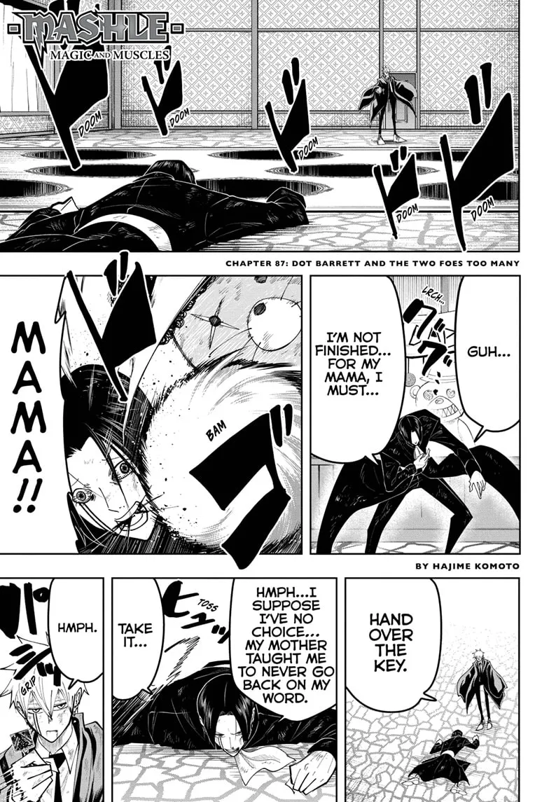 Mashle: Magic and Muscles, chapter 87, page 1