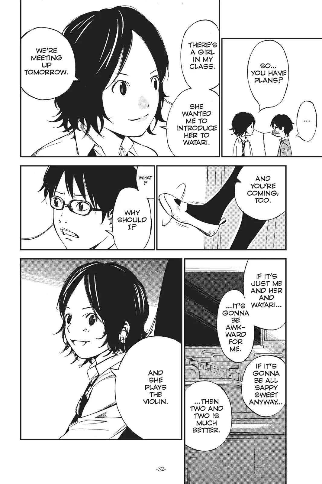 Shigatsu wa Kimi no Uso, chapter 1, page 31