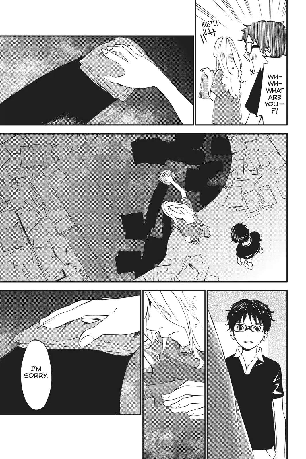 Shigatsu wa Kimi no Uso, chapter 9, page 8