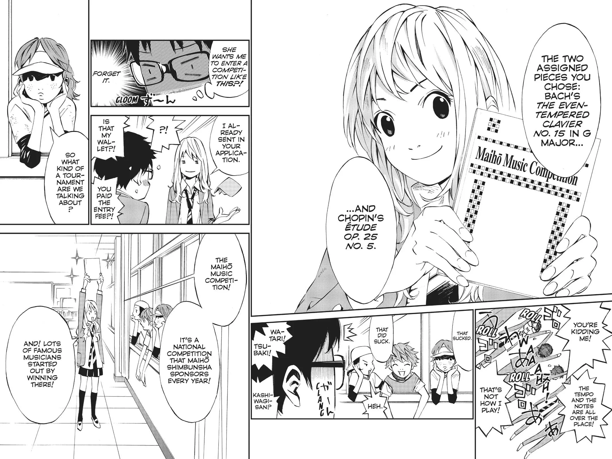 Shigatsu wa Kimi no Uso, chapter 9, page 13