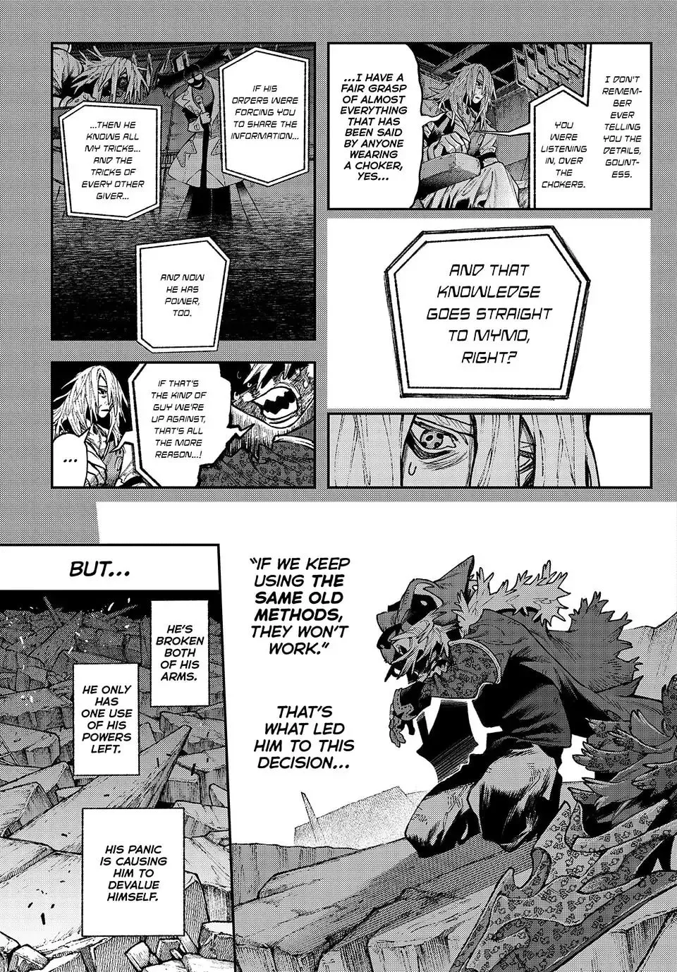 Gachiakuta Manga, chapter 158, page 8