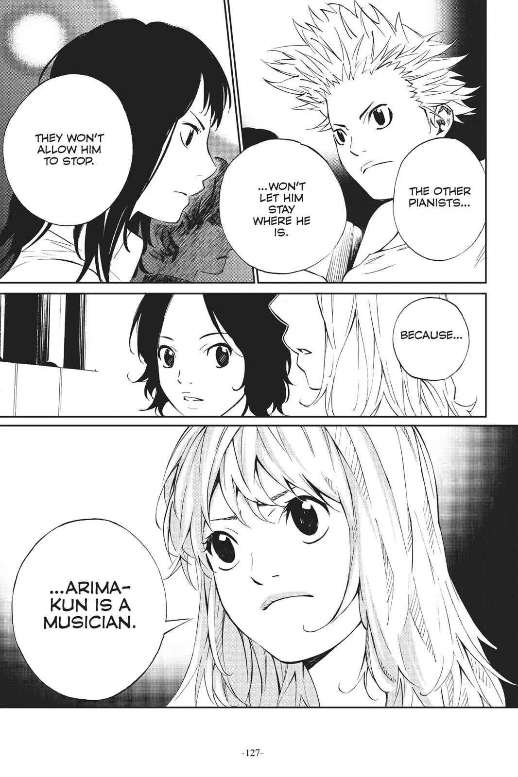 Shigatsu wa Kimi no Uso, chapter 15, page 27