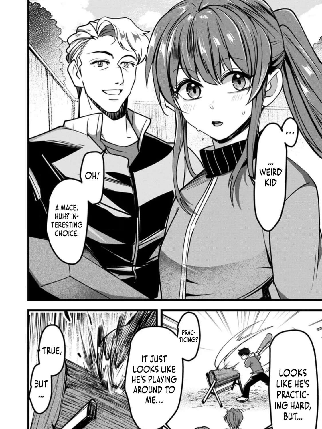 Chronicles of an Online Game Addict's Reincarnation in Another World: He Can't Use the Fighting Skill That Earned Him the Title of Fist King, so He Started Swinging a Club for Eight Hours a Day, chapter 1, page 84