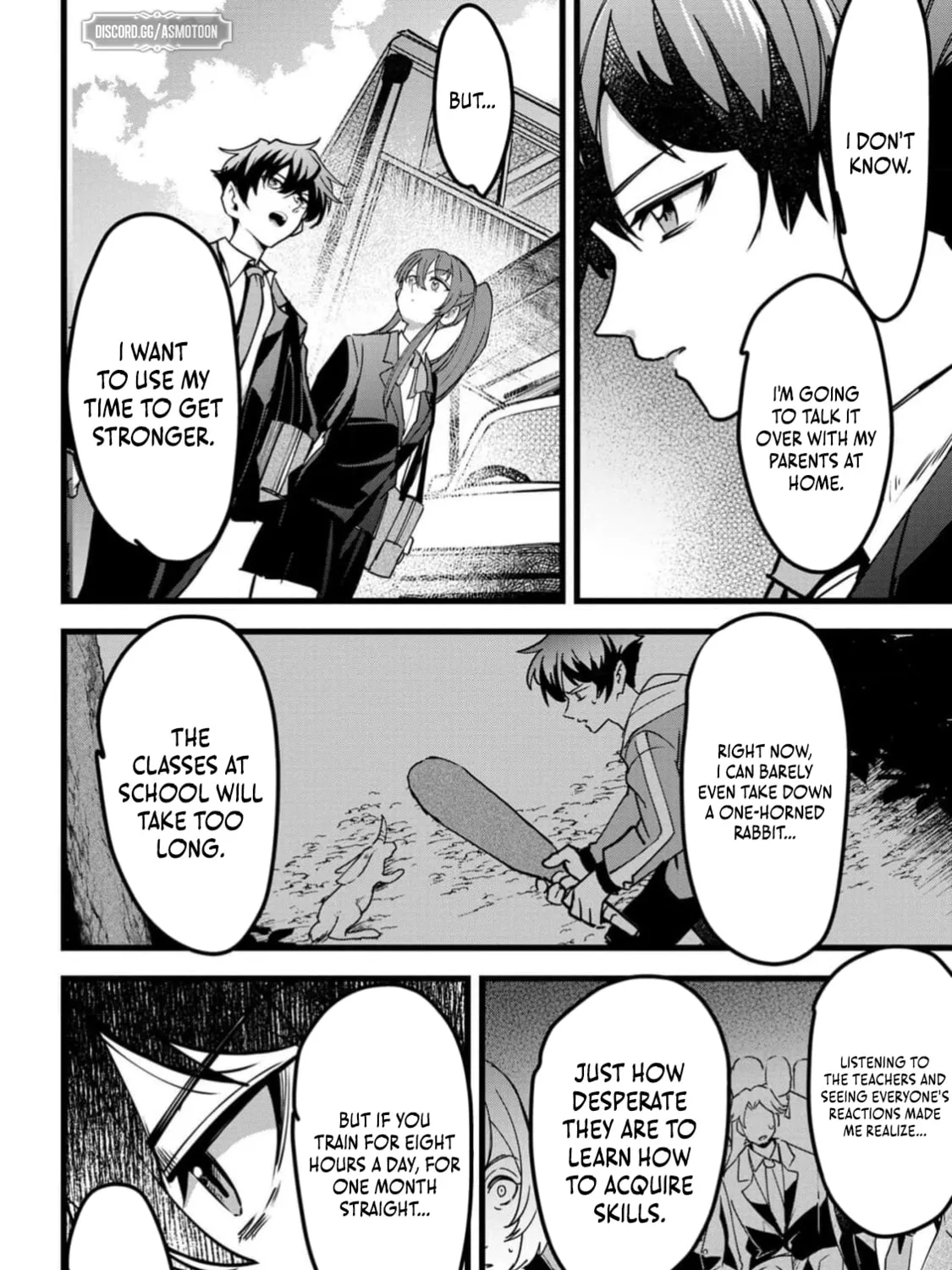 Chronicles of an Online Game Addict's Reincarnation in Another World: He Can't Use the Fighting Skill That Earned Him the Title of Fist King, so He Started Swinging a Club for Eight Hours a Day, chapter 4, page 23