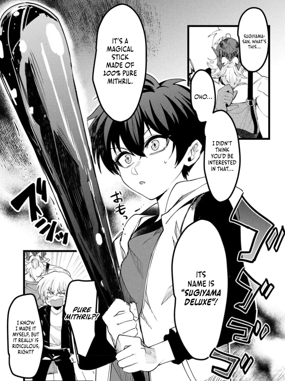 Chronicles of an Online Game Addict's Reincarnation in Another World: He Can't Use the Fighting Skill That Earned Him the Title of Fist King, so He Started Swinging a Club for Eight Hours a Day, chapter 9, page 37