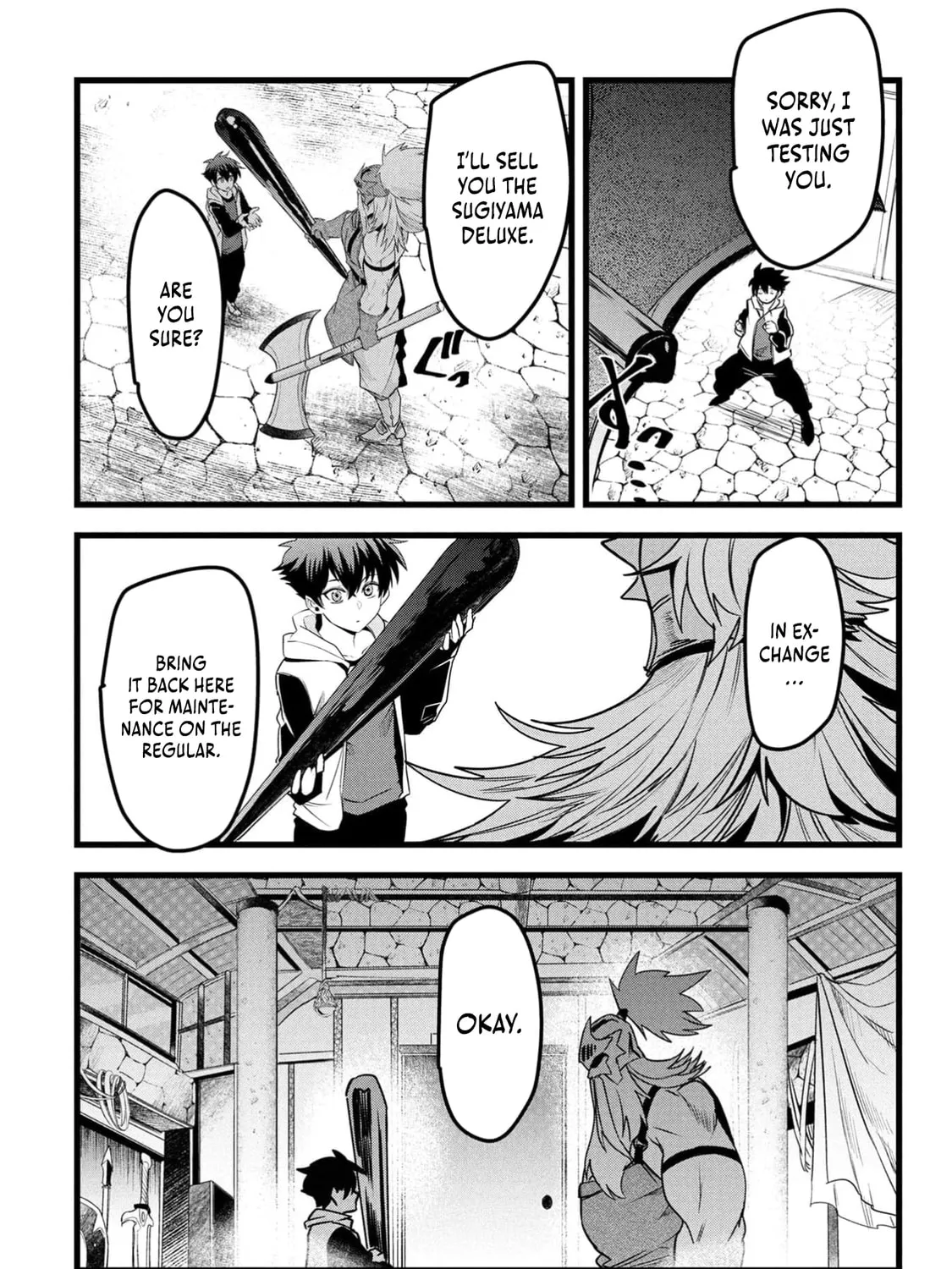 Chronicles of an Online Game Addict's Reincarnation in Another World: He Can't Use the Fighting Skill That Earned Him the Title of Fist King, so He Started Swinging a Club for Eight Hours a Day, chapter 10, page 27