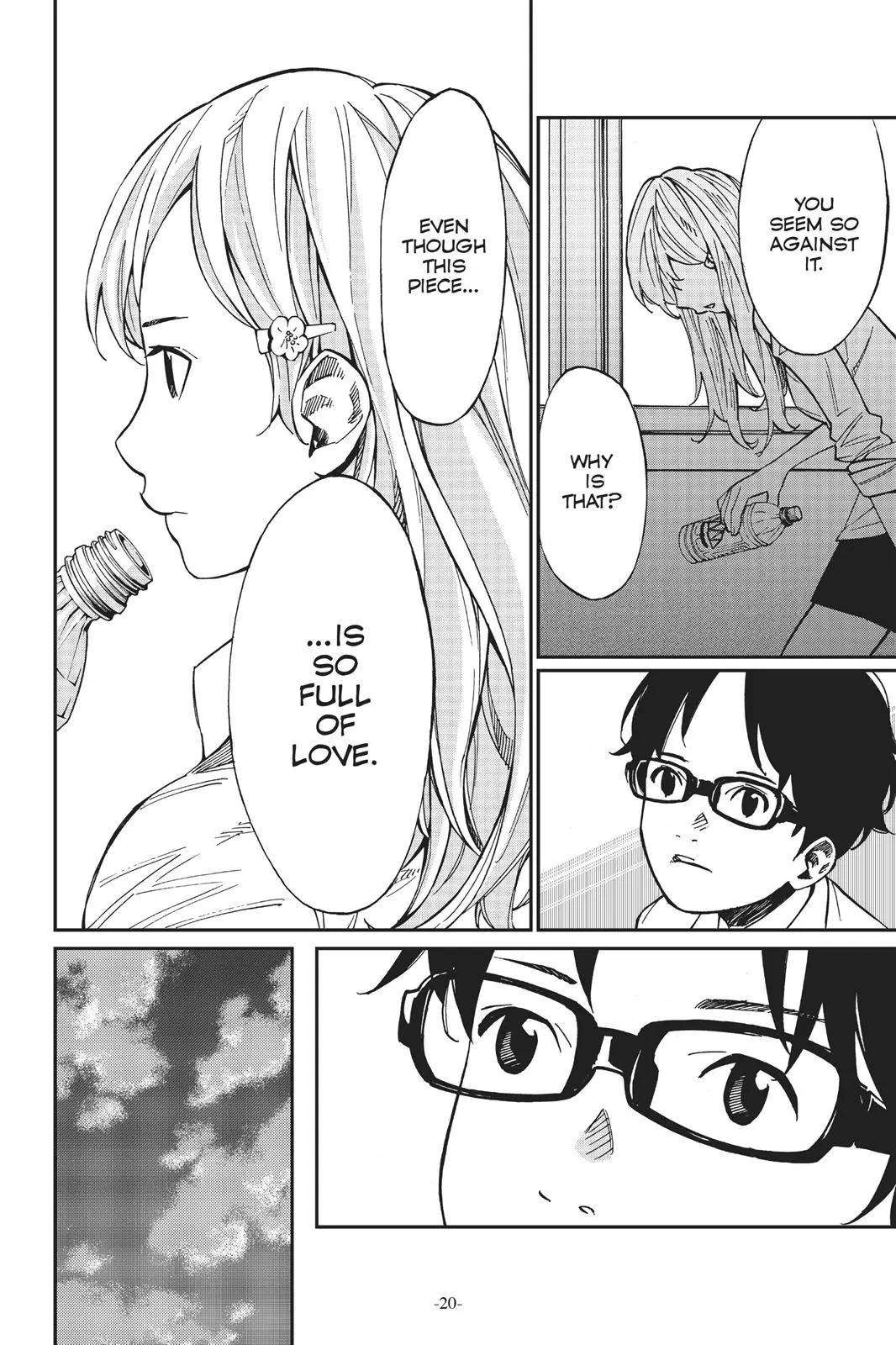Shigatsu wa Kimi no Uso, chapter 21, page 18