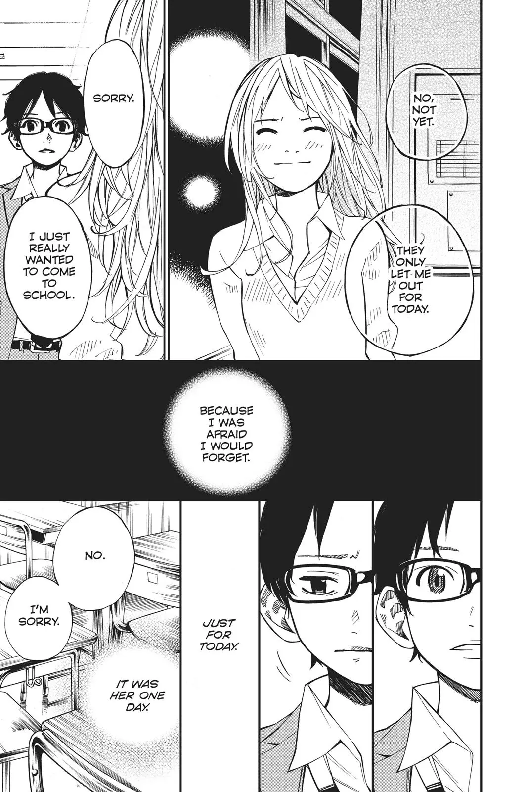 Shigatsu wa Kimi no Uso, chapter 31, page 35