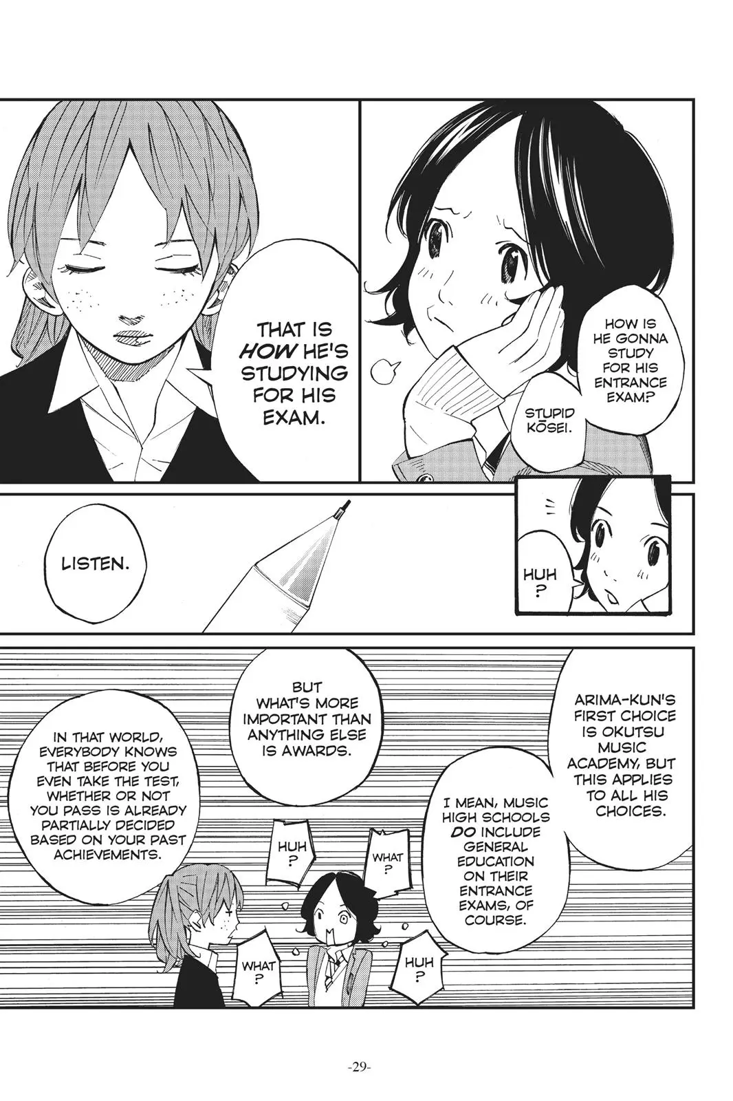 Shigatsu wa Kimi no Uso, chapter 37, page 28