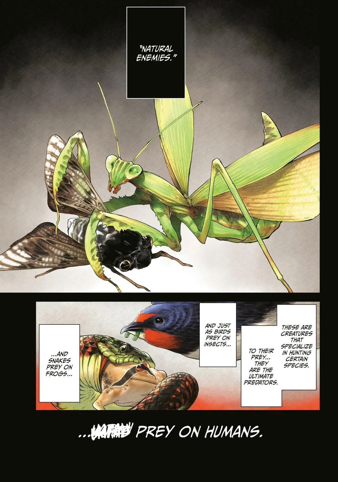 Versus, chapter 1, page 1