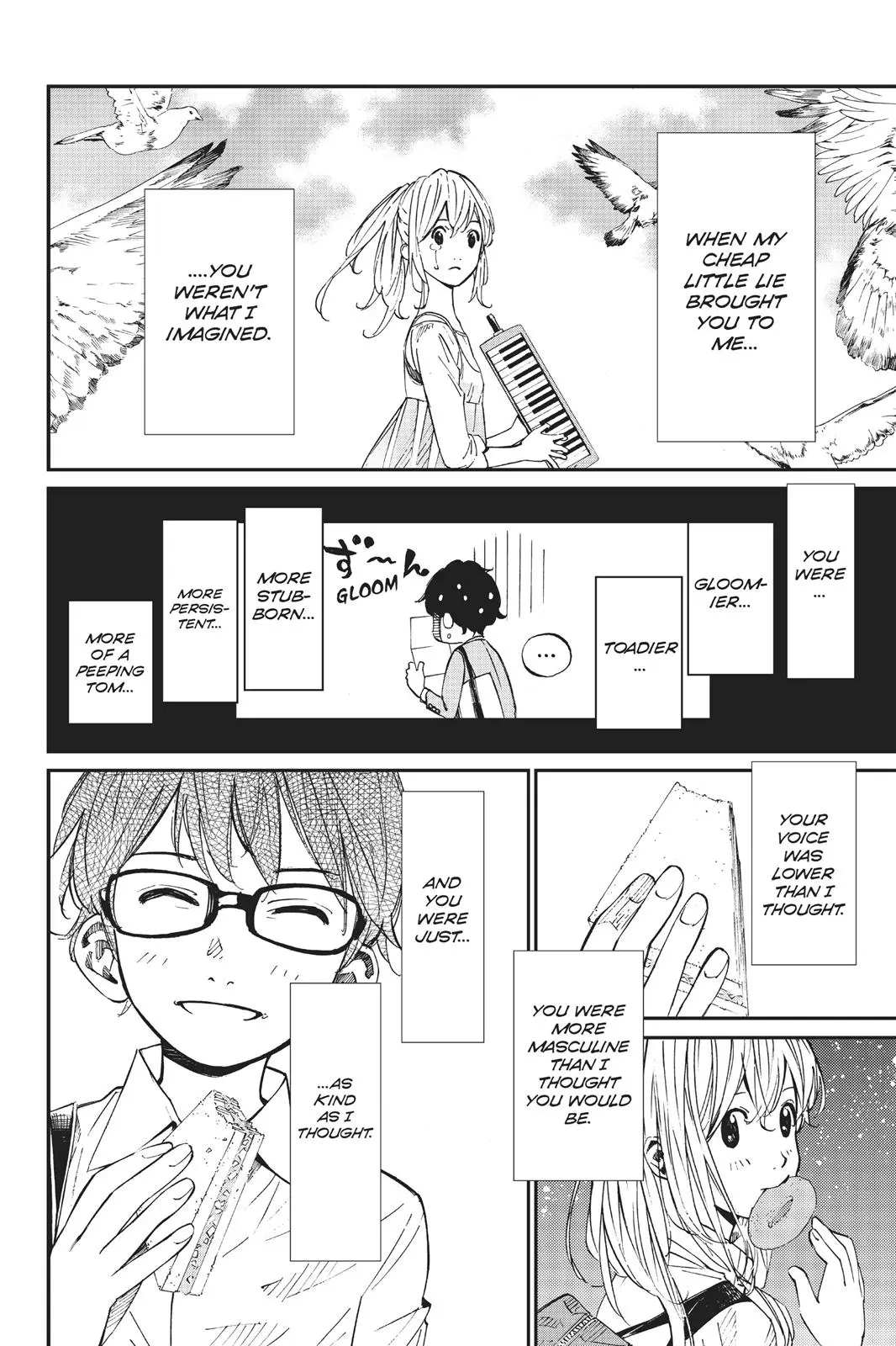 Shigatsu wa Kimi no Uso, chapter 44 END, page 21