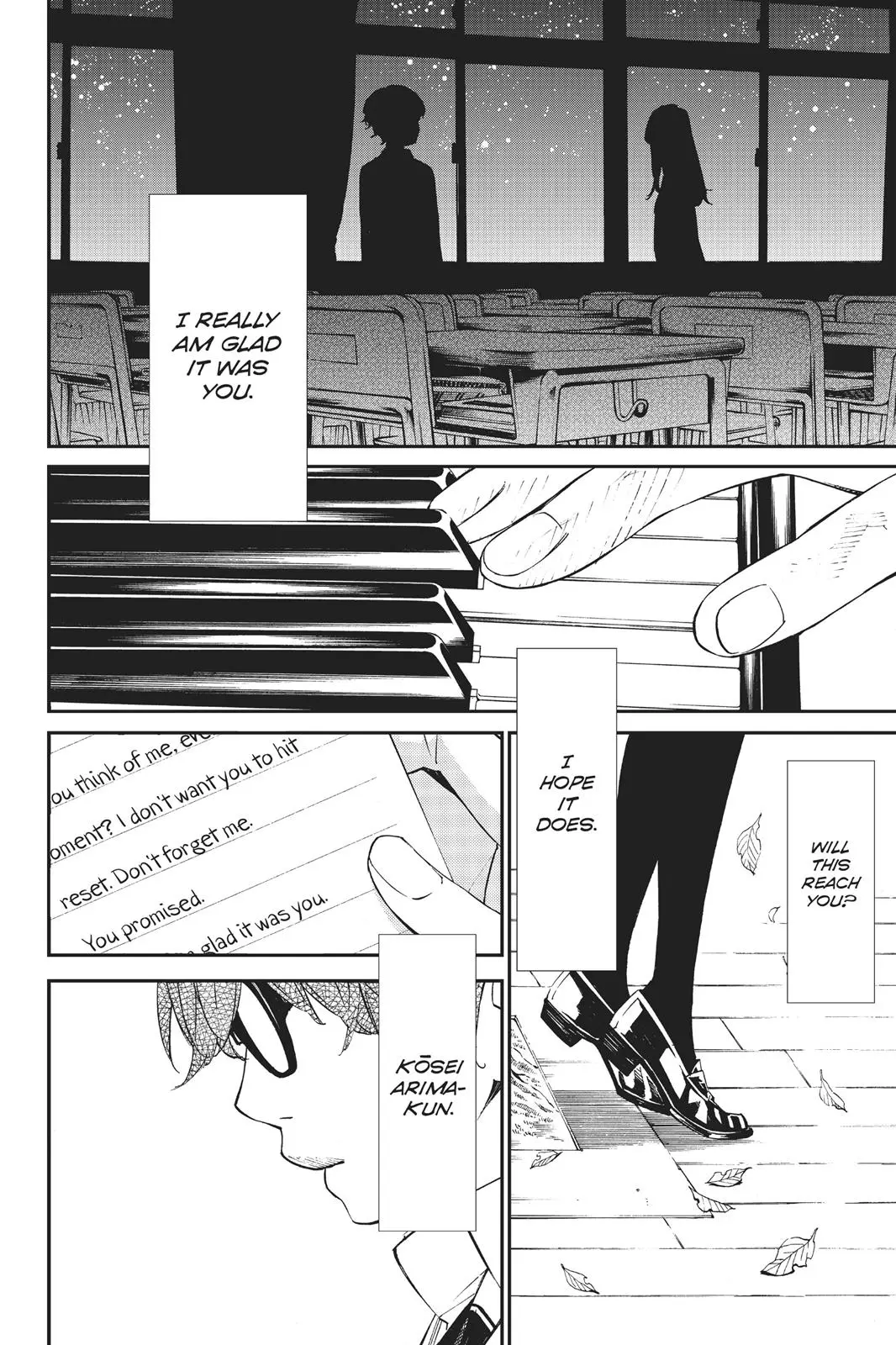 Shigatsu wa Kimi no Uso, chapter 44 END, page 27