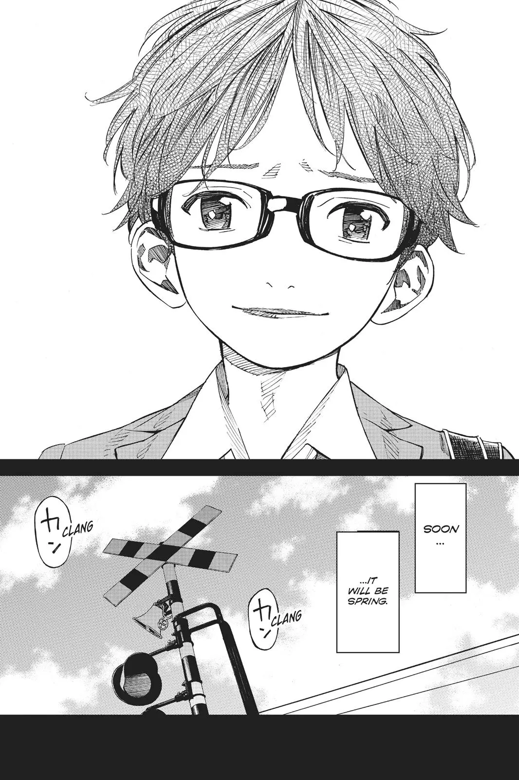 Shigatsu wa Kimi no Uso, chapter 44 END, page 37
