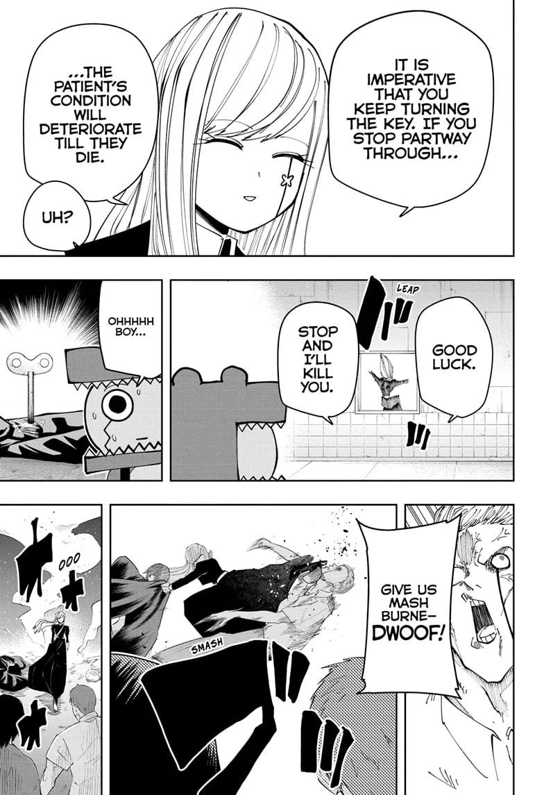 Mashle: Magic and Muscles, chapter 113, page 17