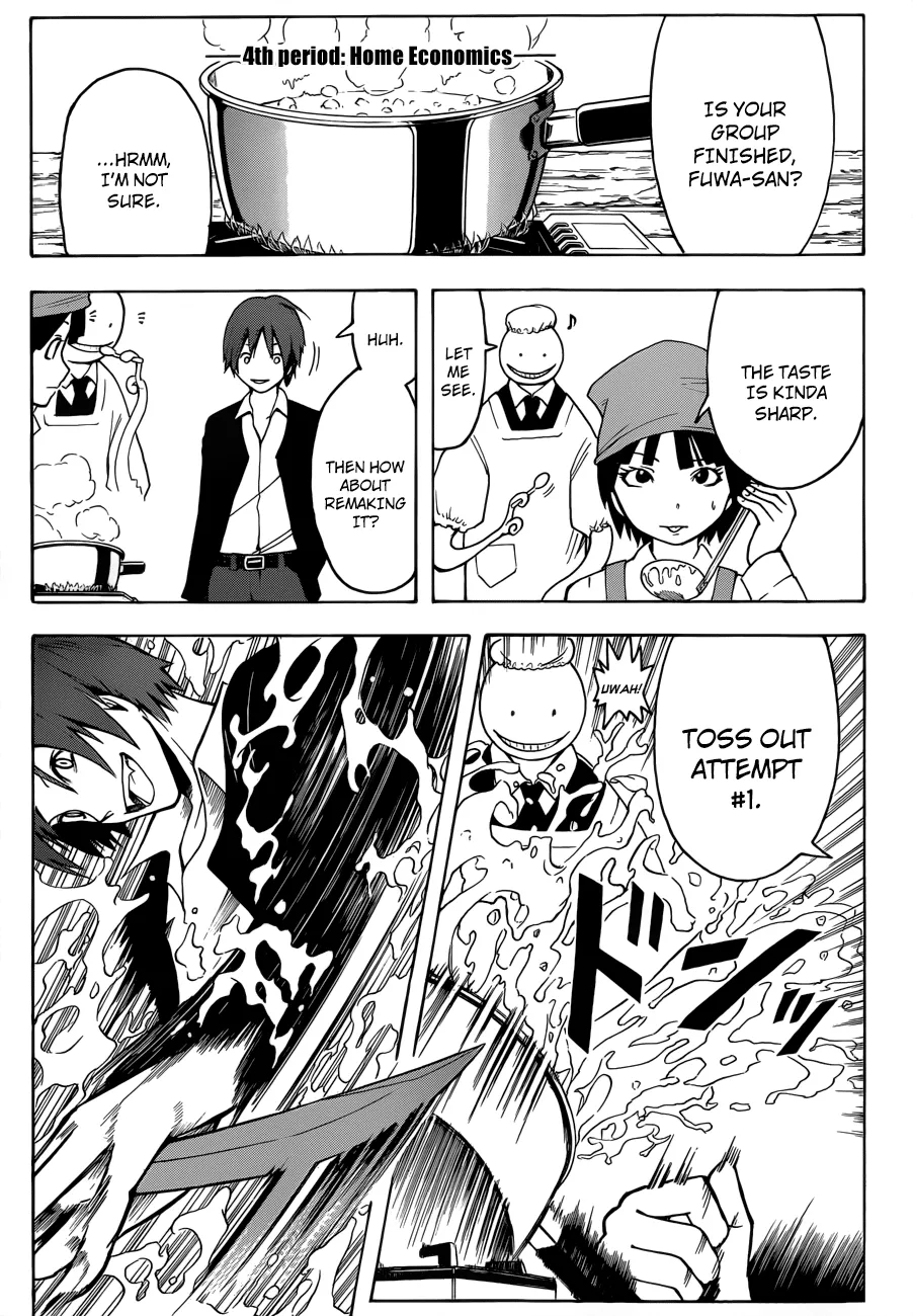 Assassination Classroom, chapter 6, page 4