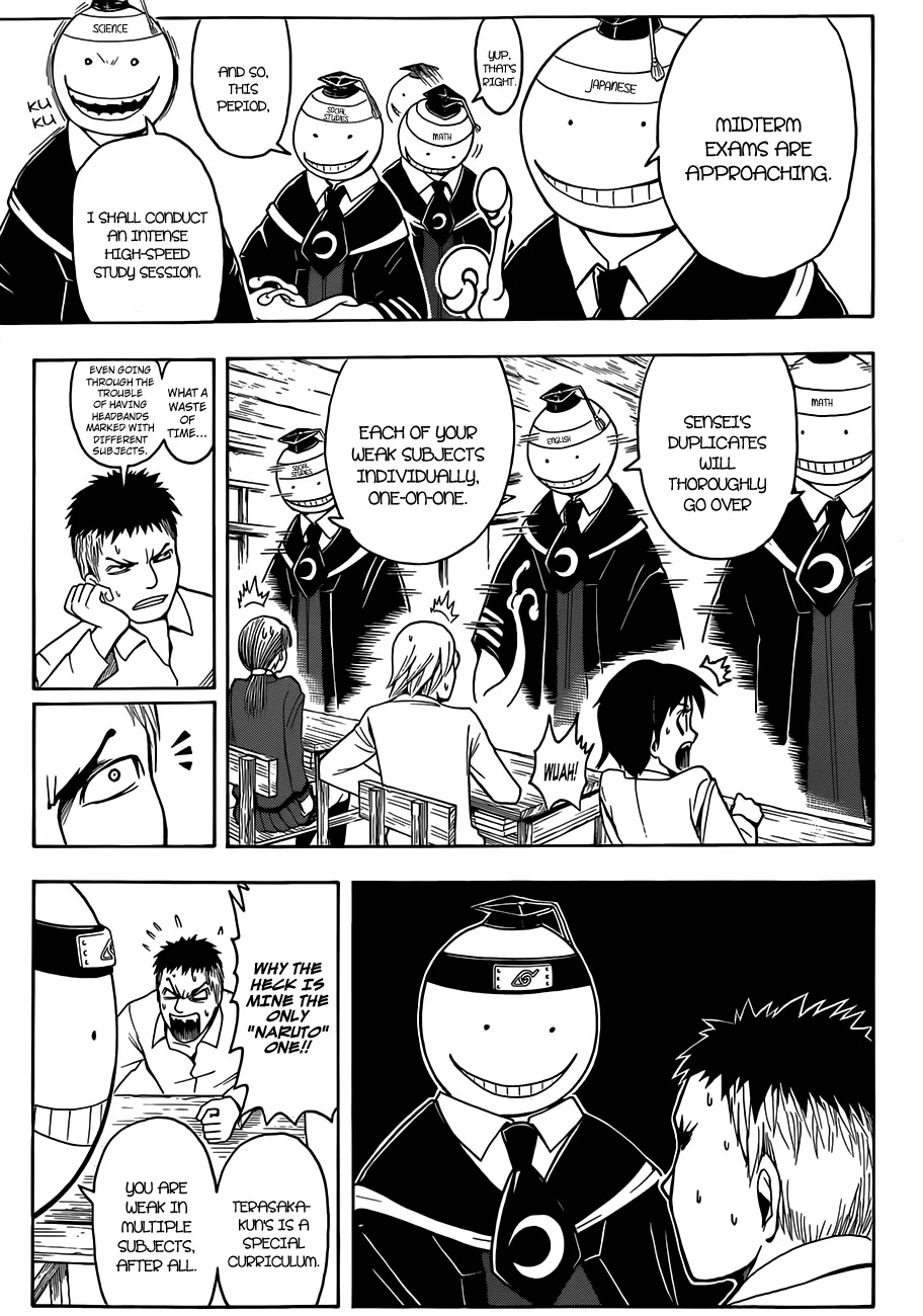 Assassination Classroom, chapter 12, page 4