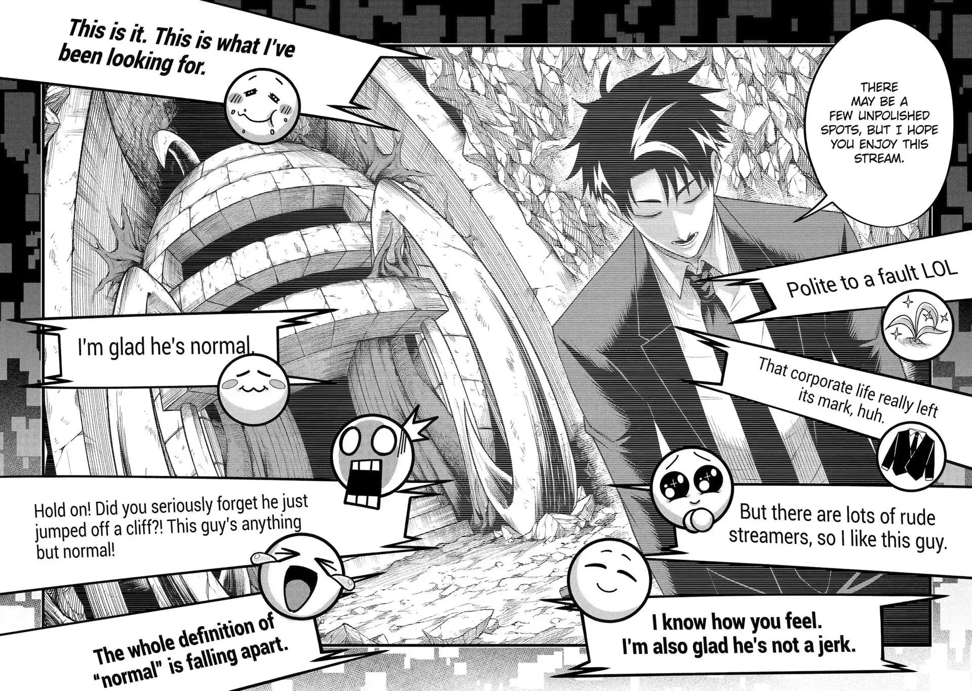 The Corporate Slave Sword Master Becomes a Broadcaster, chapter 6, page 107