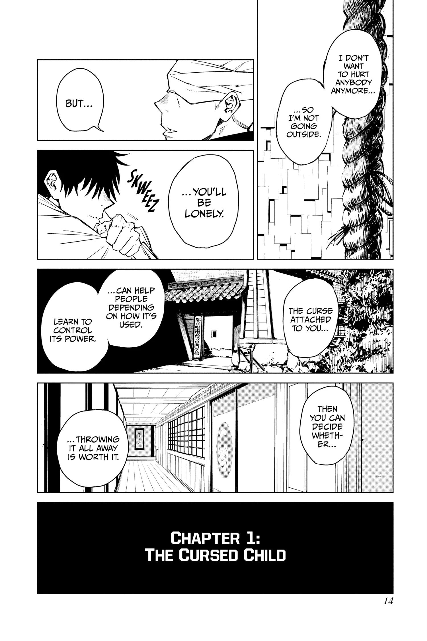 Jujutsu Kaisen 0 Manga, chapter Full Vol, page 14