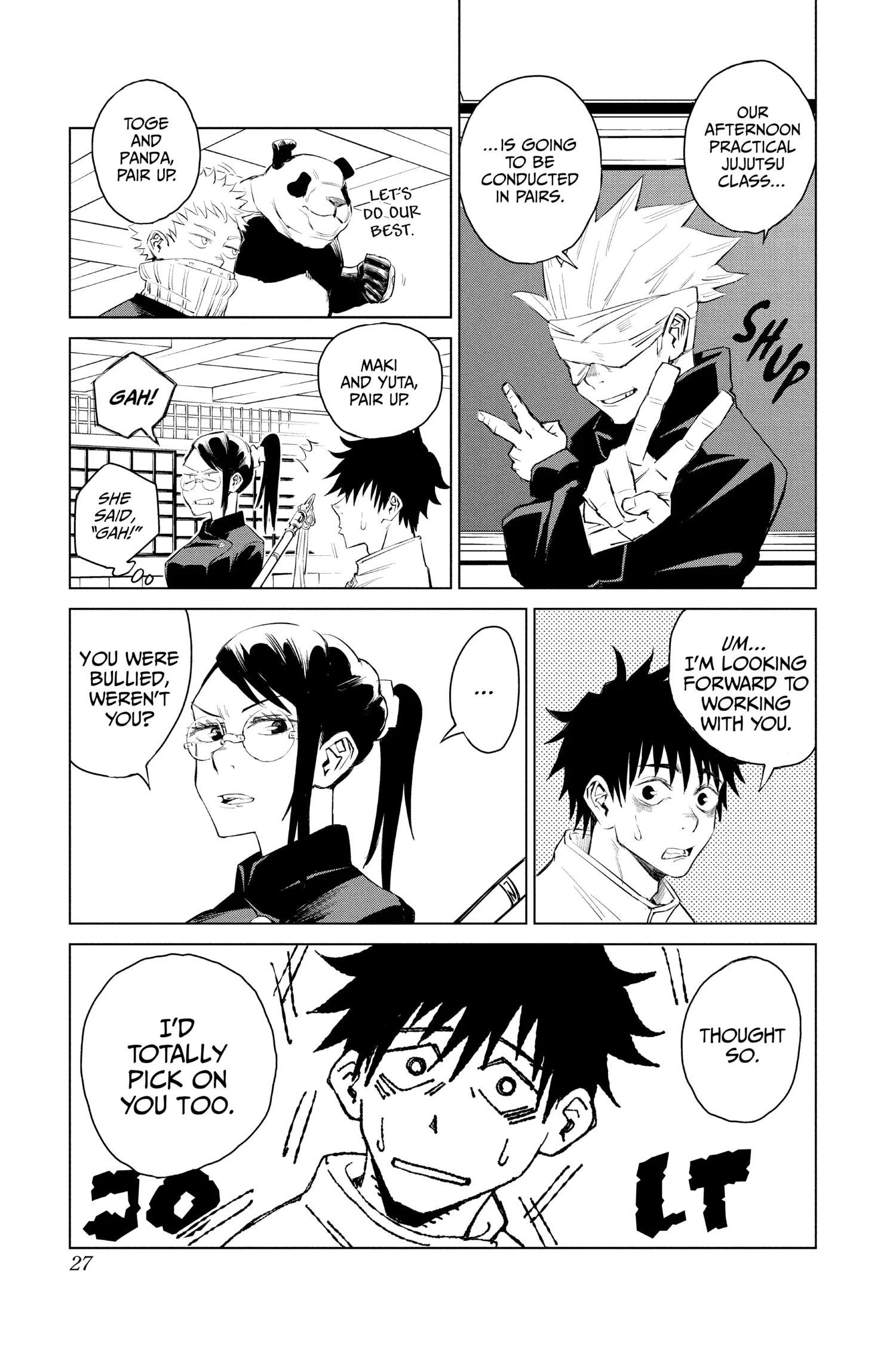 Jujutsu Kaisen 0 Manga, chapter Full Vol, page 27